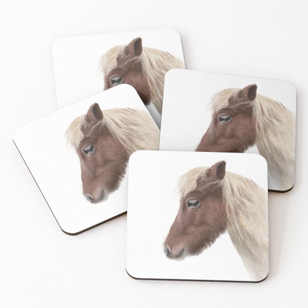Item preview, horse head profile digital oil painting for charity designed and sold by JayTCee.