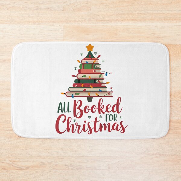 Item preview, All Booked For Christmas Book Tree designed and sold by SRXTees.
