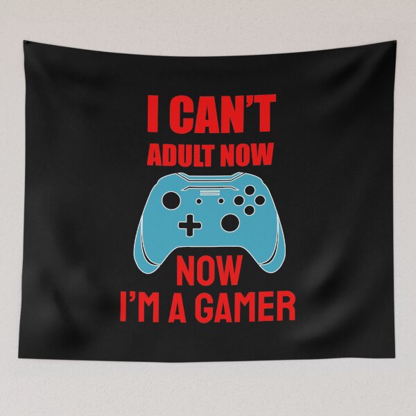 Item preview, Serious Gamer Priorities: Gaming Over Adulting designed and sold by CleanDecor.