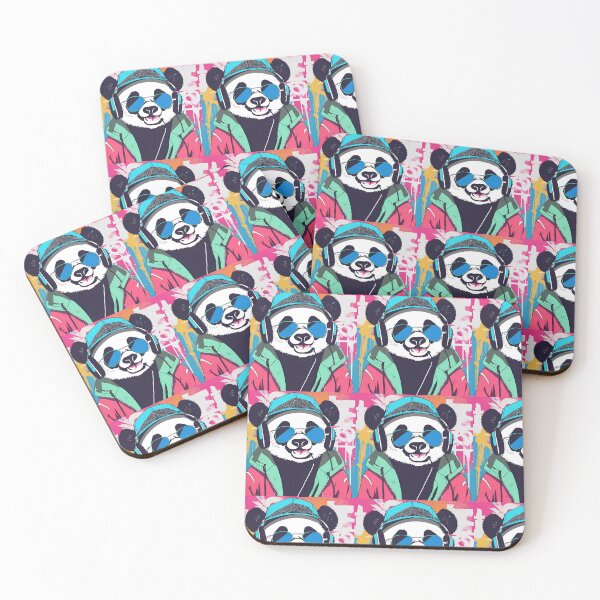 Item preview, Hip-Hop Panda Vibes designed and sold by MarCreativArt.