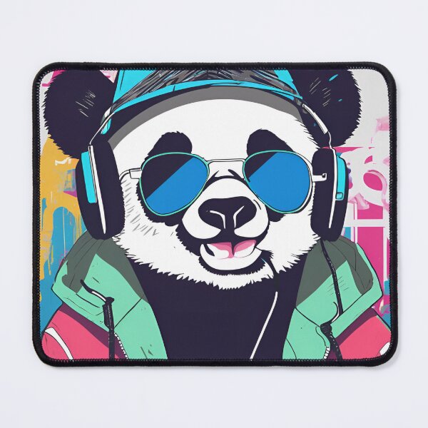 Item preview, Hip-Hop Panda Vibes designed and sold by MarCreativArt.