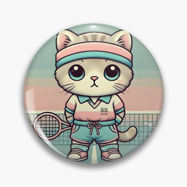 Item preview, Superstar Tennis Kitty  designed and sold by WeLoveCatss.