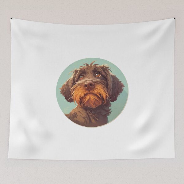 Item preview, Cute Wirehaired Pointing Griffon designed and sold by SMARTKIT  DESIGNAGENCY.