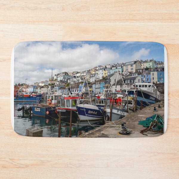 Item preview, Commercial fishing boats in Brixham Harbour designed and sold by yackers1.