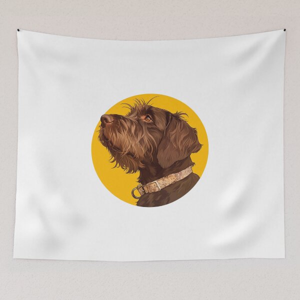 Item preview, Cute Wirehaired Pointing Griffon designed and sold by SMARTKIT  DESIGNAGENCY.