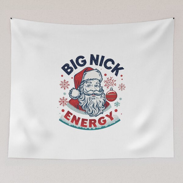 Item preview, Big Nick Energy Funny Santa Christmas designed and sold by Alex Songs.