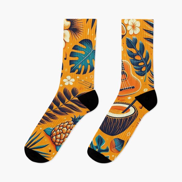 Item preview, Tropical Vibes Pattern designed and sold by Haji  Kamora.
