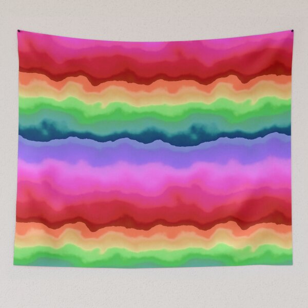 Item preview, Retro Grunge Rainbow designed and sold by mittie101.