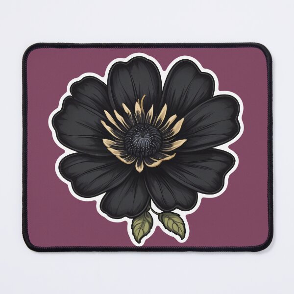 Item preview, Black Flower designed and sold by MadnessEnvelope.