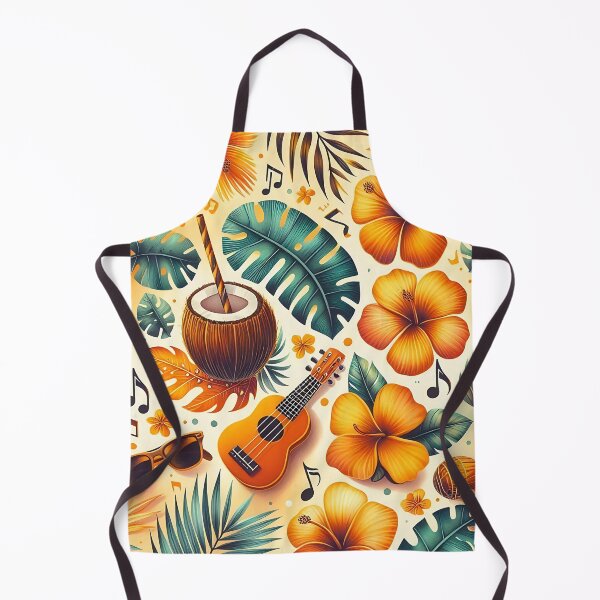 Item preview, Tropical Vibes Pattern designed and sold by Haji  Kamora.