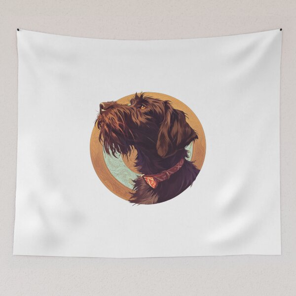 Item preview, Cute Wirehaired Pointing Griffon designed and sold by SMARTKIT  DESIGNAGENCY.