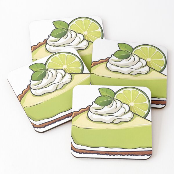 Item preview, key Lime Pie Sticker, designed and sold by zeeminimal.