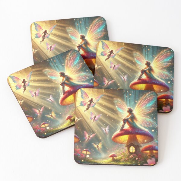 Item preview, Land Of Fairies With Sunlight Fairies designed and sold by Dream Bloom Gallery.