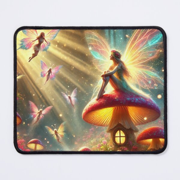 Item preview, Land Of Fairies With Sunlight Fairies designed and sold by Dream Bloom Gallery.