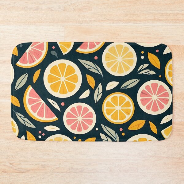Item preview, Vibrant citrus pattern designed and sold by Haji  Kamora.