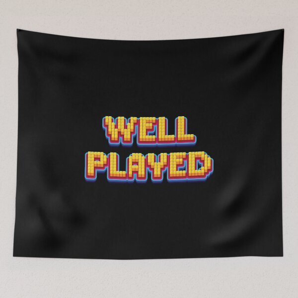Item preview, Well Played - Video Gamer designed and sold by Whimsical  Thinker.