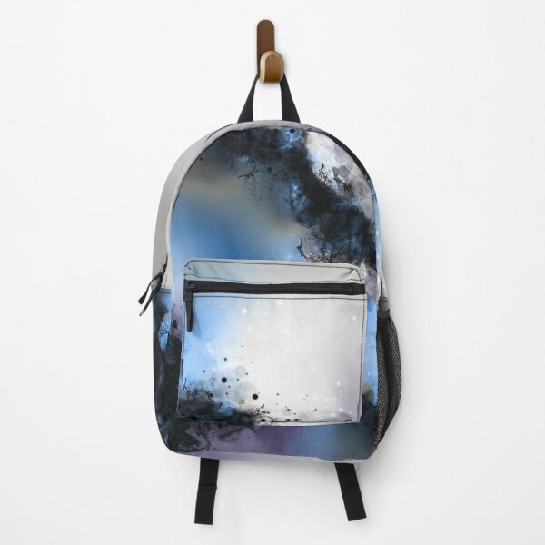 Item preview, The Storm Is Coming - Blue Purple Black White Abstract designed and sold by Joey Santiago.