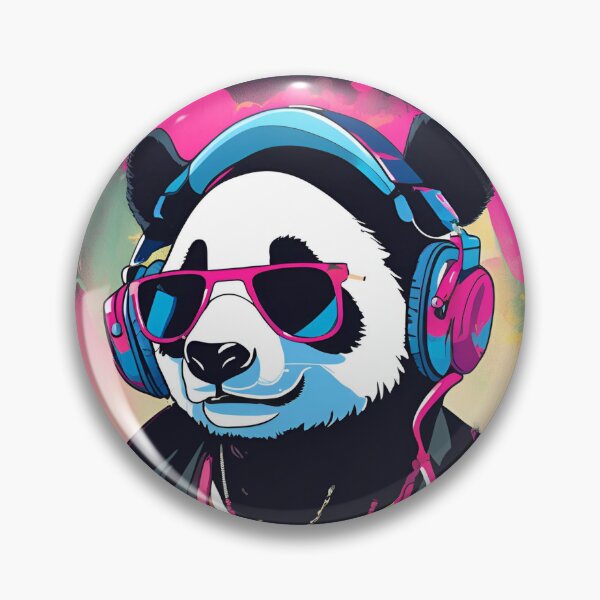 Item preview, Urban Beats Panda designed and sold by MarCreativArt.