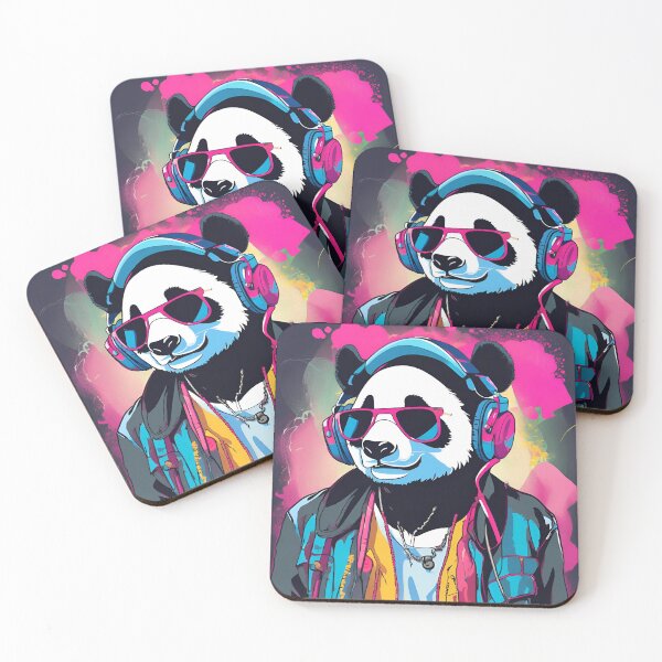 Item preview, Urban Beats Panda designed and sold by MarCreativArt.