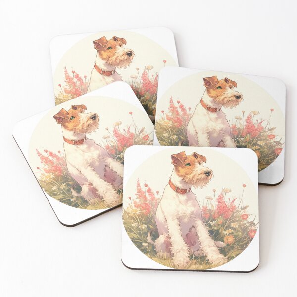 Item preview, Cute Wire Fox Terrier designed and sold by SMARTKIT  DESIGNAGENCY.