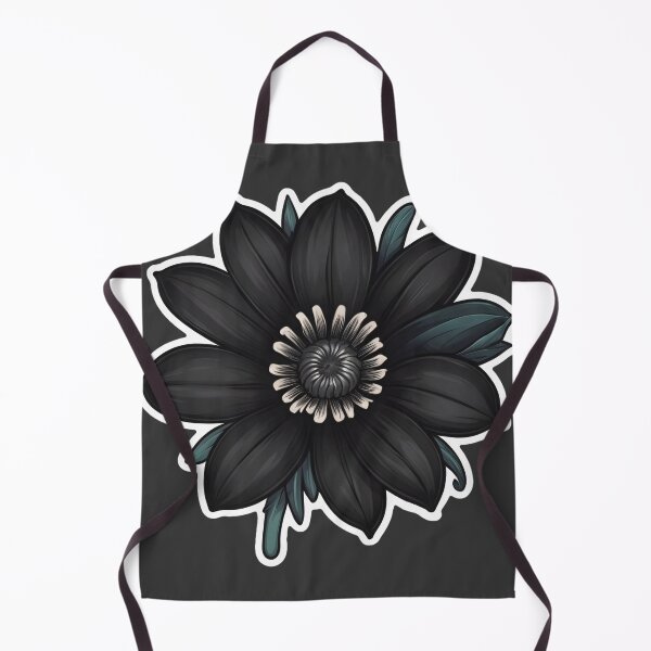 Item preview, Cute Black Flower designed and sold by MadnessEnvelope.