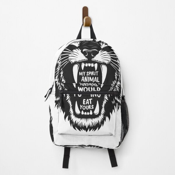 Item preview, Fierce Spirit Animal – My Spirit Animal Will Eat Yours designed and sold by pixelated_echoes.