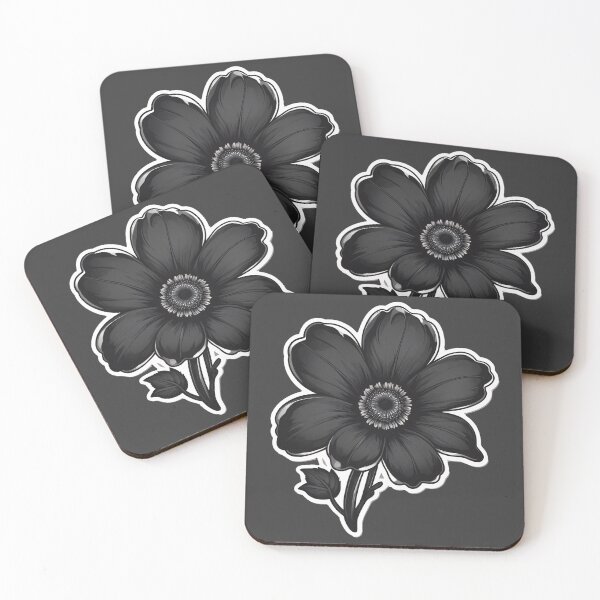 Item preview, Cute Dark Flower designed and sold by MadnessEnvelope.