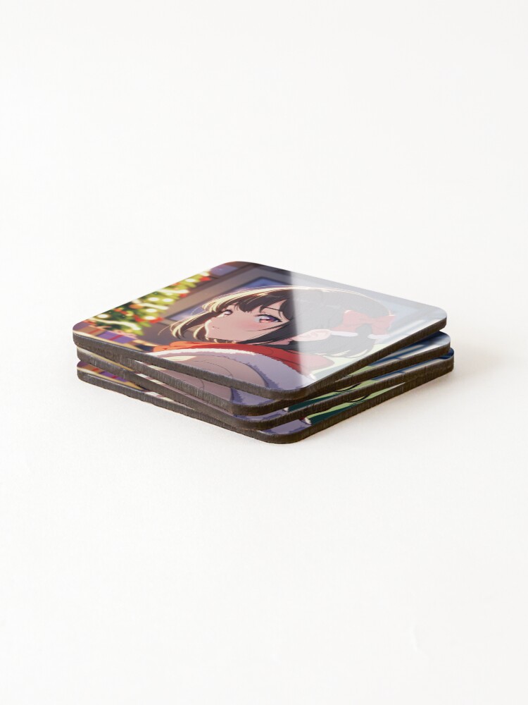 Thumbnail 4 of 5, Coasters (Set of 4), Christmas designed and sold by Rabanico.