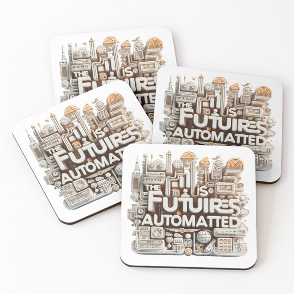Item preview, The Future is Automated: Innovative 3D Design for Tech Enthusiasts – High-Quality Trendy Apparel and Accessories designed and sold by goldenstore0.