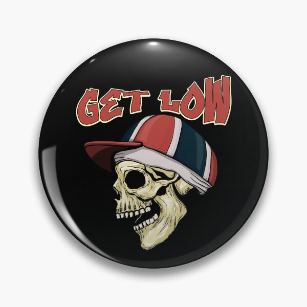 Item preview, Get Low - Hip Hop Skull // Hip Hop Quote designed and sold by MagicEyesOnly.