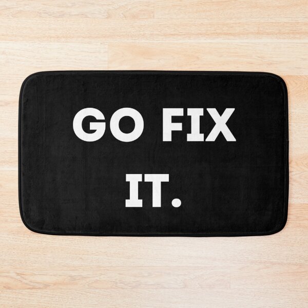 Item preview, Go Fix It - white designed and sold by VasInd.