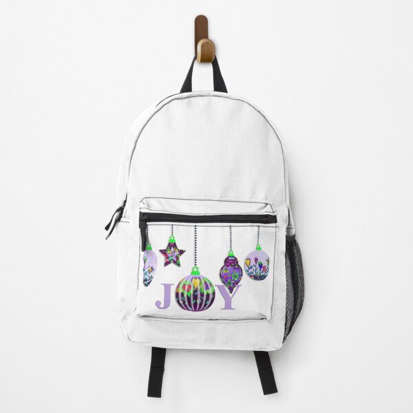 Item preview, Purple Garden Joy Holiday Christmas Art designed and sold by Sharon Cummings Art.