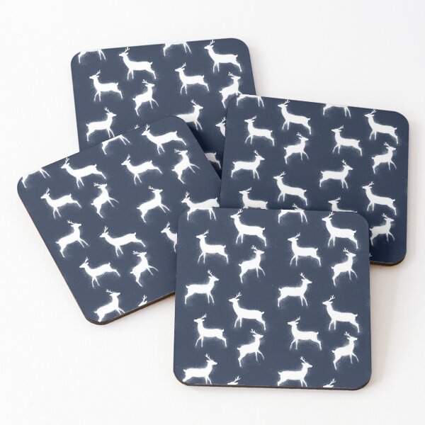 Item preview, Abstract Reindeer Silhouettes designed and sold by patternicco.