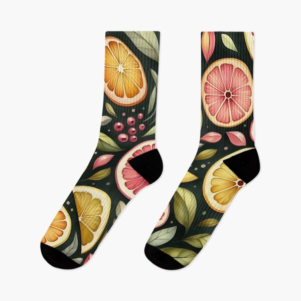 Item preview, Vibrant citrus pattern designed and sold by Haji  Kamora.