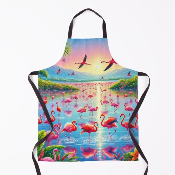 Item preview, Land Of Flamingoes designed and sold by Dream Bloom Gallery.