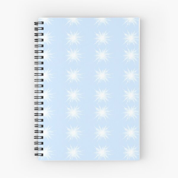 Item preview, Geometric Snowflakes in Icy Blue, Christmas Theme designed and sold by patternicco.