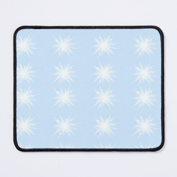 Item preview, Geometric Snowflakes in Icy Blue, Christmas Theme designed and sold by patternicco.