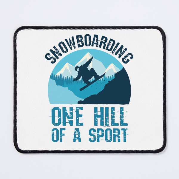 Item preview, Snowboarding One Hill of a Sport designed and sold by jaygo.