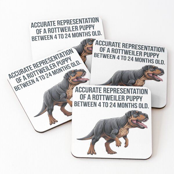 Item preview, Rottweiler puppy as dinosaur designed and sold by 123ks.