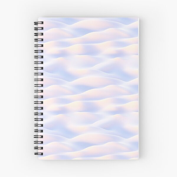 Item preview, Snowy Gradient Waves, Christmas Theme designed and sold by patternicco.