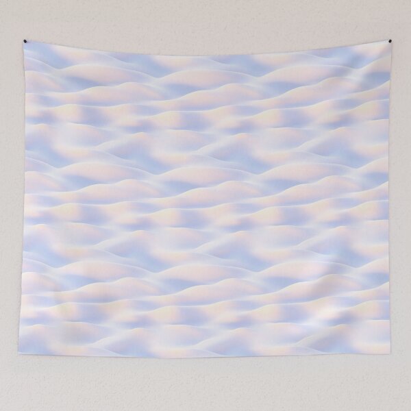 Item preview, Snowy Gradient Waves, Christmas Theme designed and sold by patternicco.