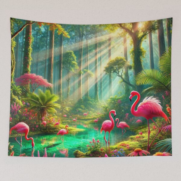 Item preview, Save Land Of Flamingoes designed and sold by Oonward2021.