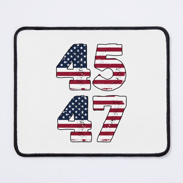 Item preview, Donald Trump - 45 47 - Election 2024 designed and sold by Mariano ⭐⭐⭐⭐⭐.