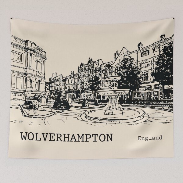 Item preview, Wolverhampton England designed and sold by Lakeric Cityscapes.