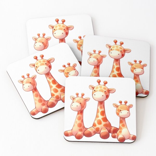 Item preview, Three giraffes  designed and sold by DaintyDooodles.