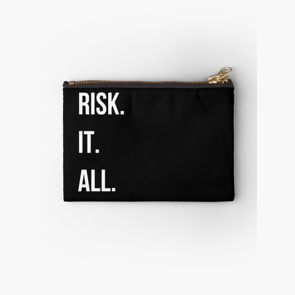 Item preview, Risk It All - white designed and sold by VasInd.