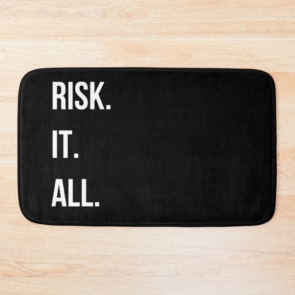 Item preview, Risk It All - white designed and sold by VasInd.