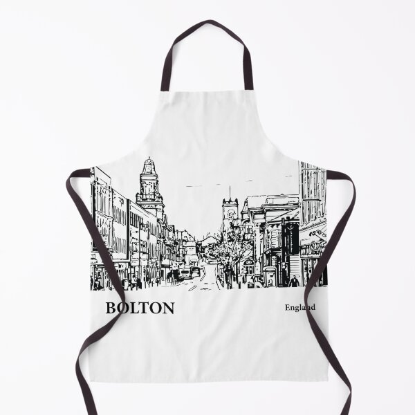 Artikelvorschau, Bolton, England entworfen und verkauft von Lakeric Cityscapes.