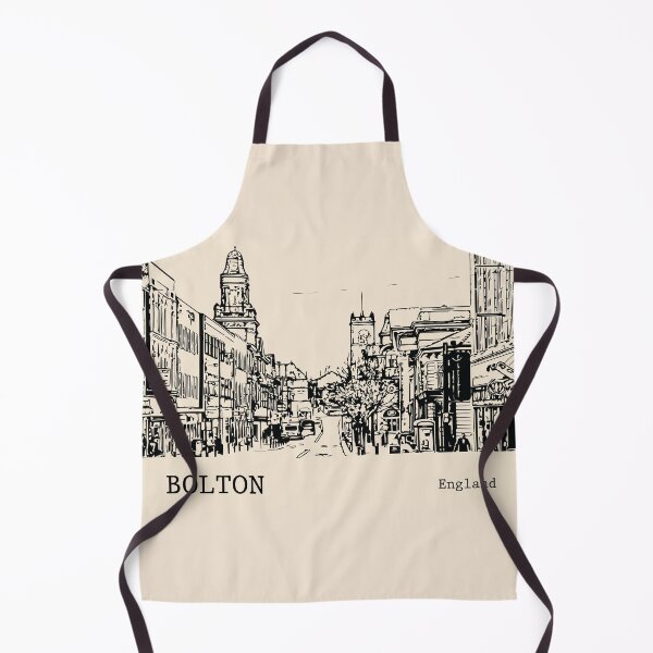 Artikelvorschau, Bolton, England entworfen und verkauft von Lakeric Cityscapes.