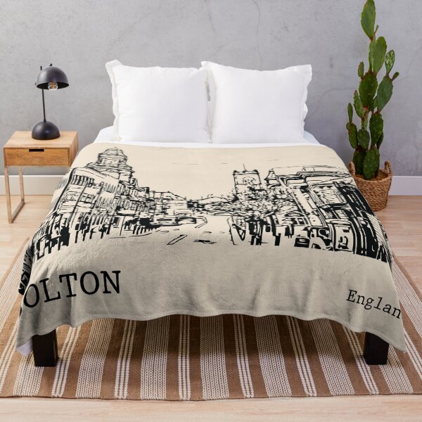 Artikelvorschau, Bolton, England entworfen und verkauft von Lakeric Cityscapes.